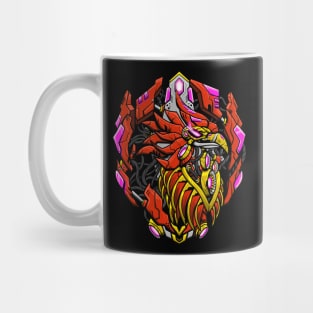 Mecha Bird Illustration Mug